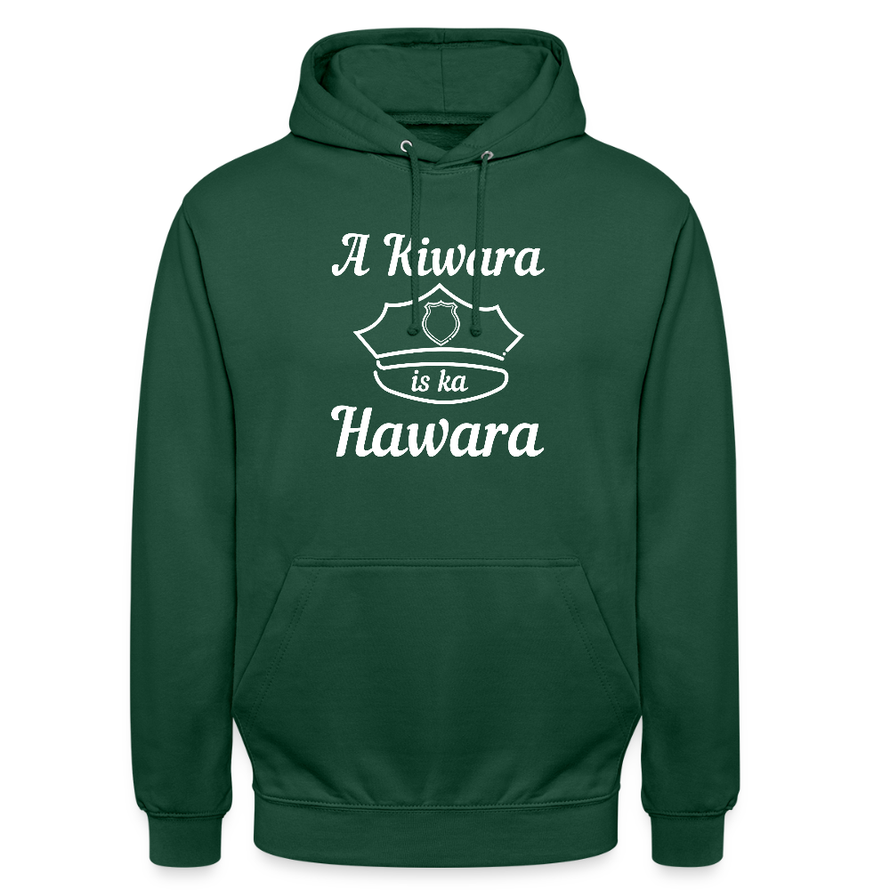 A Kiwara is ka Hawara, Hoodie - Flaschengrün
