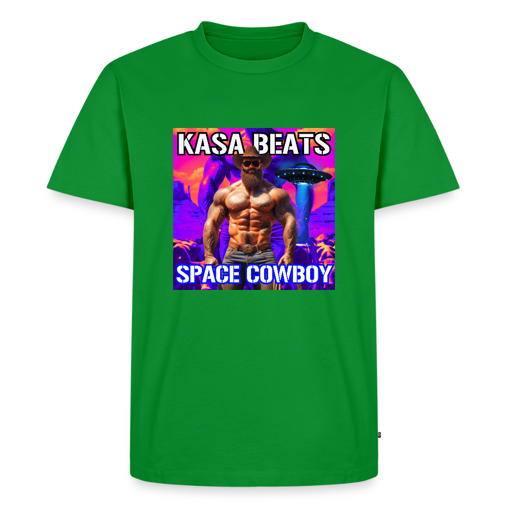 KASA BEATS - SPACE COWBOY, Men/ Männer Premium T-Shirt - Grün