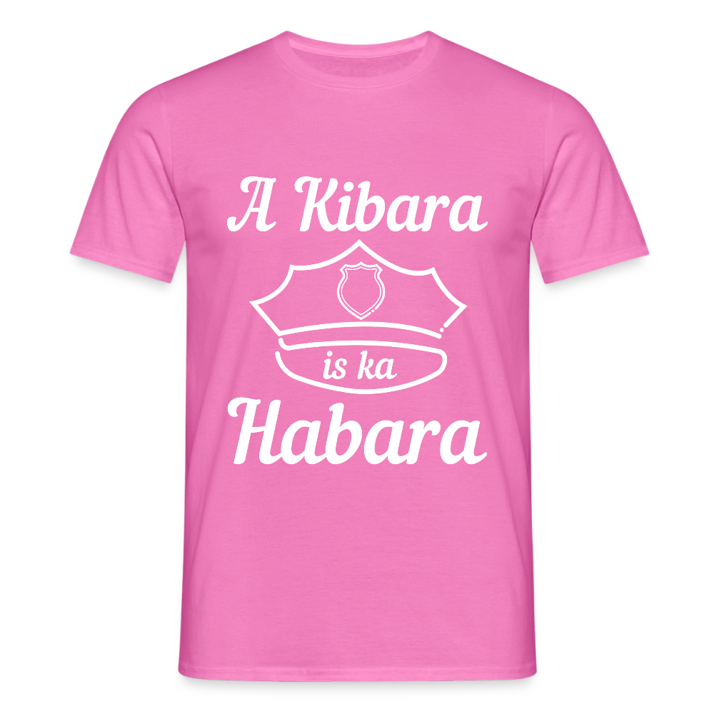 A Kibara is ka Habara (dt. ein Polizist ist kein Freund), Männer T-Shirt - Pink