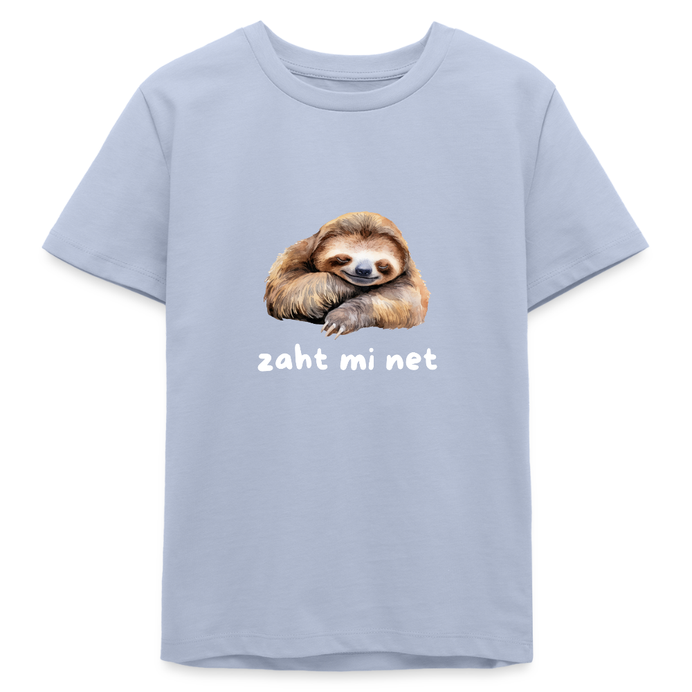 Zaht mi net - Faultier,  Stanley/ Stella Bio Teenager T-Shirt - Lavendel-Violett