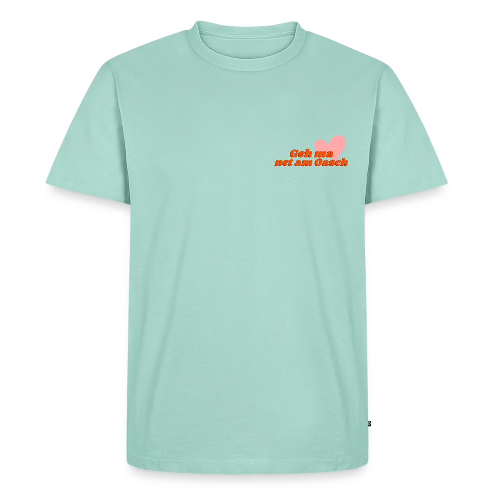 Geh ma net am Oasch, Männer Bio T-Shirt - Mint 