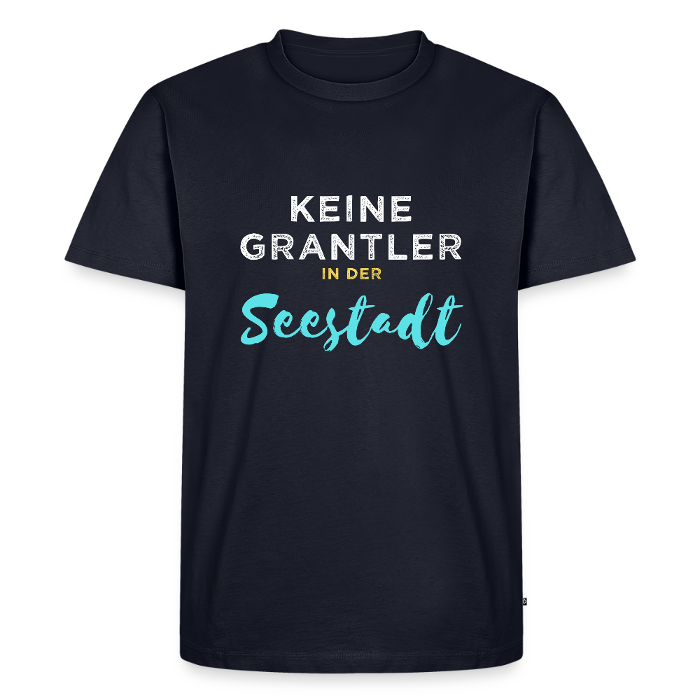 Keine Grantler in der (Wiener) Seestadt, Männer Premium T-Shirt - Navy