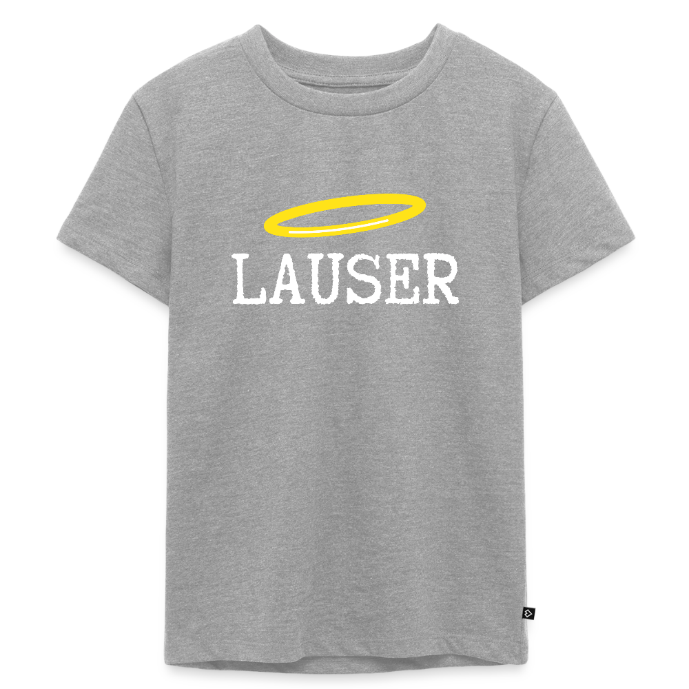 Lauser, österreichischer Lausbub - Kinder (2 - 8 Jahre) Premium T-Shirt - Grau meliert