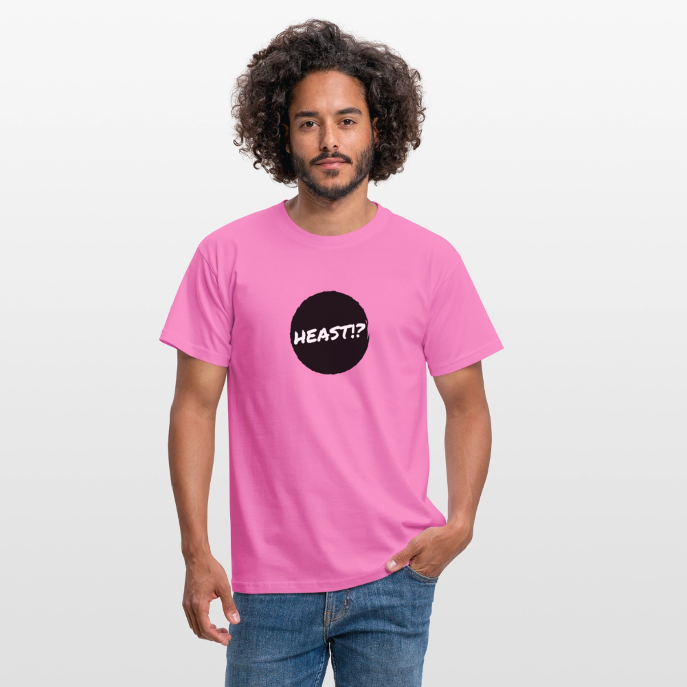 Heast!? (dt. Hörst du?!), Männer T-Shirt - Pink