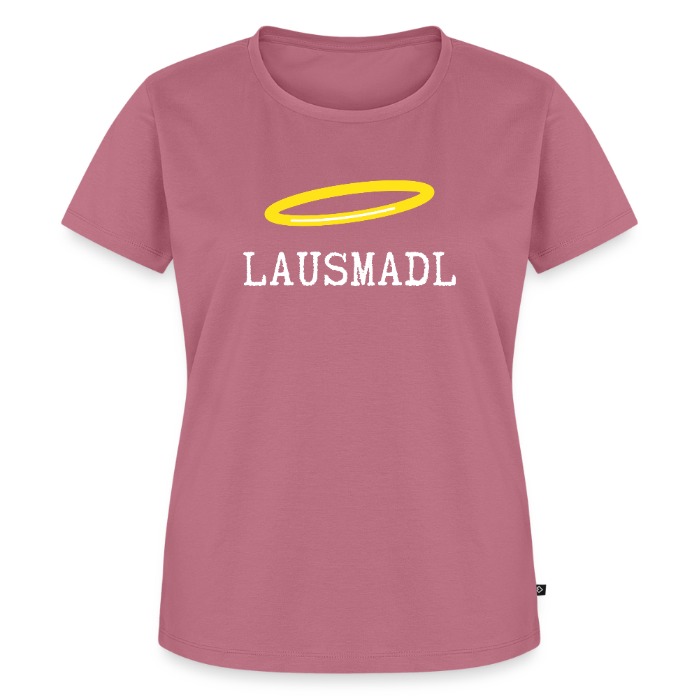 Lausmadl (dt. Lausemädchen), Frauen Premium T-Shirt - Mauve