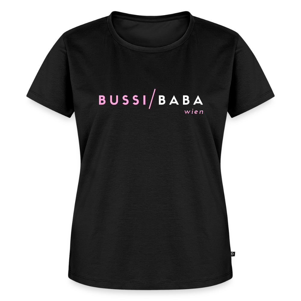Bussi / Baba Wien rosa, Frauen Premium T-Shirt - Schwarz