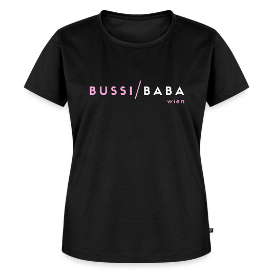 Bussi / Baba Wien rosa, Frauen Premium T-Shirt - Schwarz