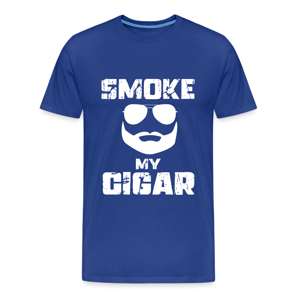 Smoke My Cigar - Zigarren Mann, Hot Daddy, Cigar Man, Men/ Männer Premium T-Shirt - Königsblau