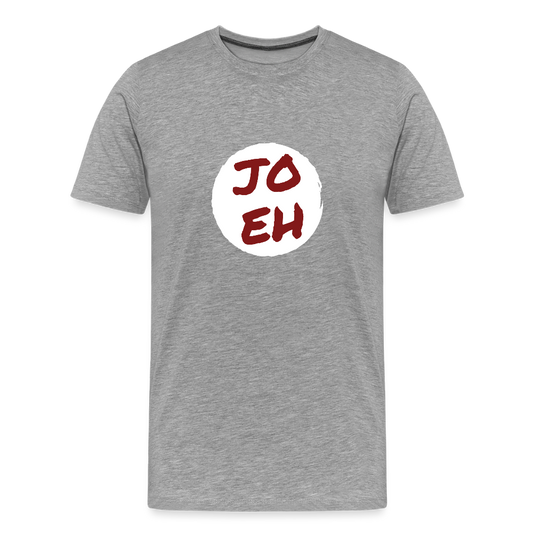 Jo eh - Ja, werde ich sicher eh nicht machen ;-)  Männer Premium T-Shirt - Grau meliert