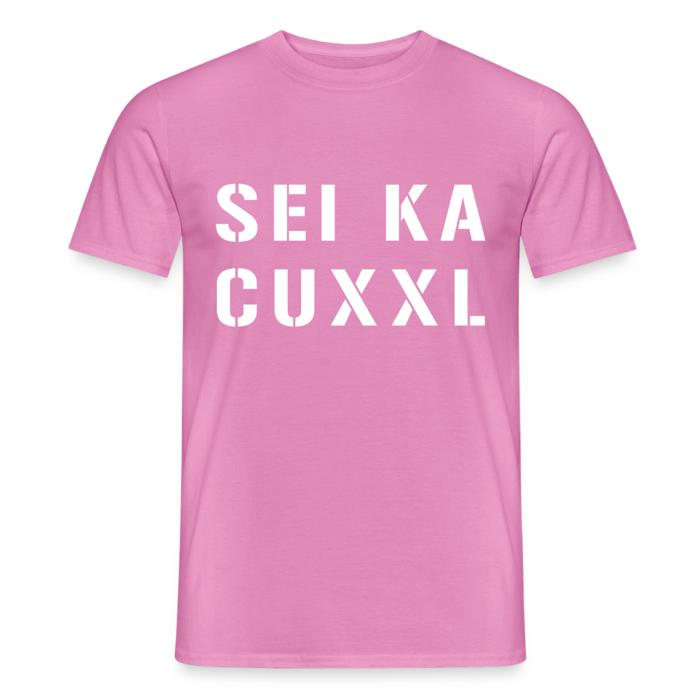 SEI KA CUXXL, Männer T-Shirt - Pink
