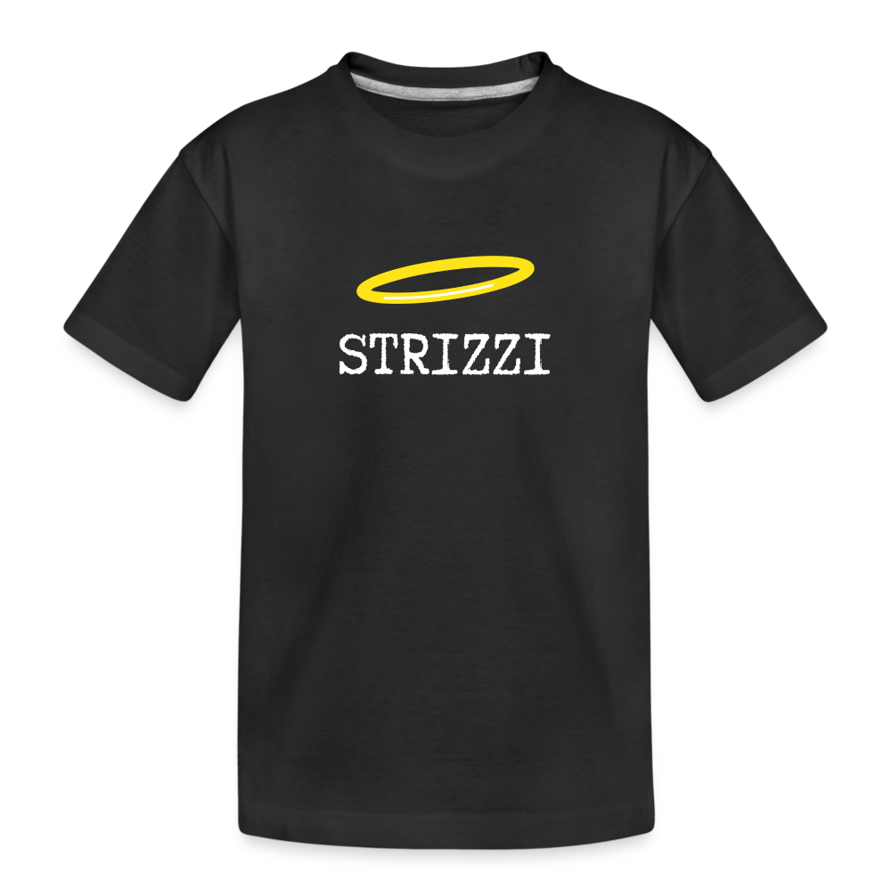 Strizzi, Kinder (2 - 8 Jahre) Premium Bio-T-Shirt - Schwarz
