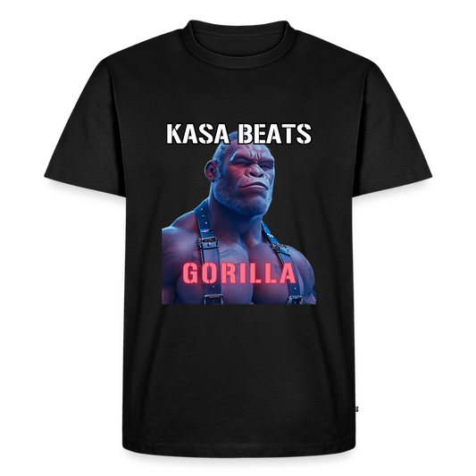 KASA BEATS - GORILLA, Men Premium T-Shirt - Schwarz