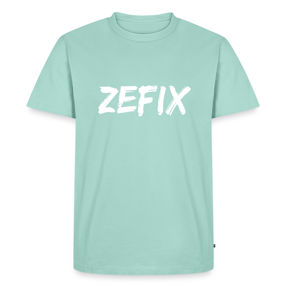 Zefix, Männer Premium T-Shirt - Mint 