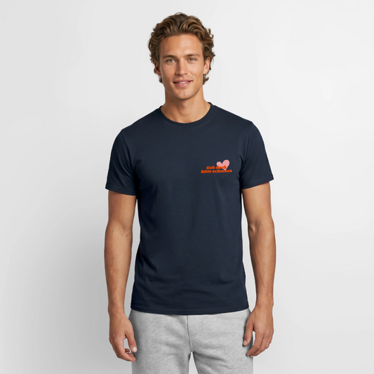 Geh doch bitte scheissn, Männer T-Shirt - Navy