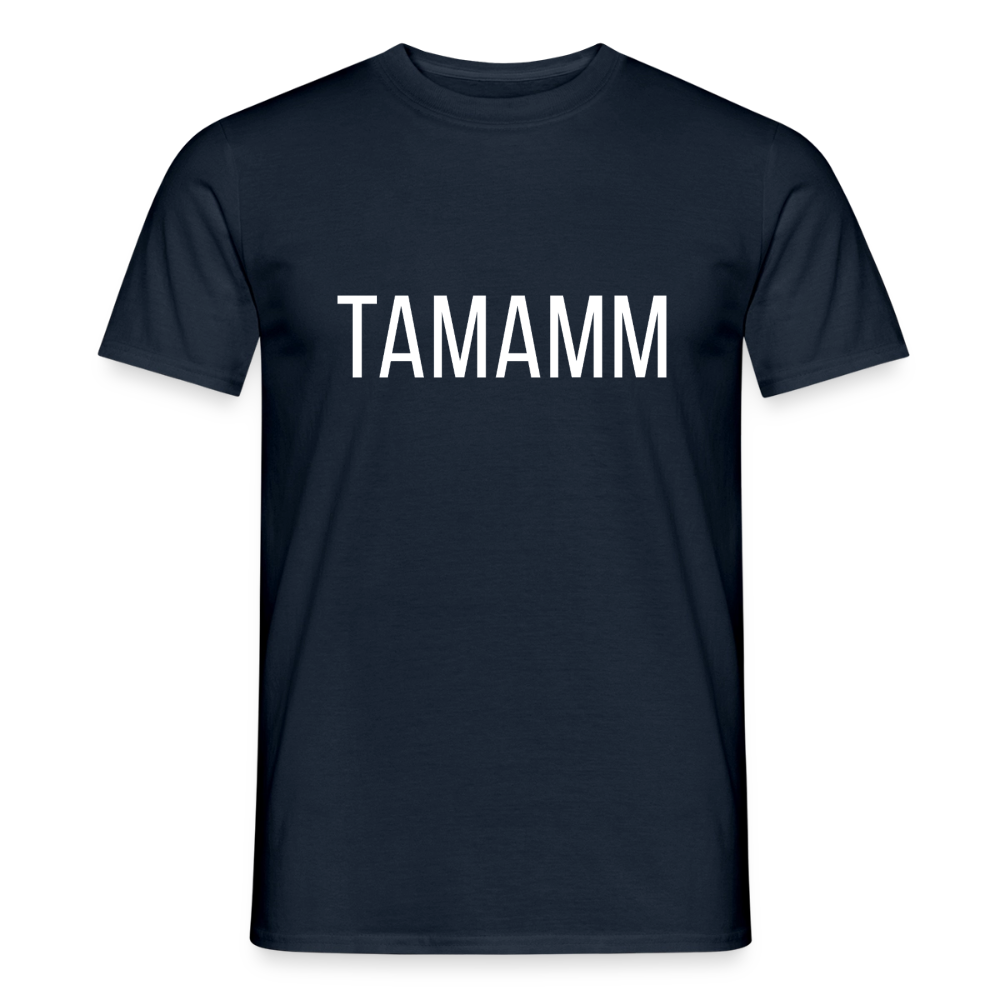 TAMAMM, Männer T-Shirt - Navy