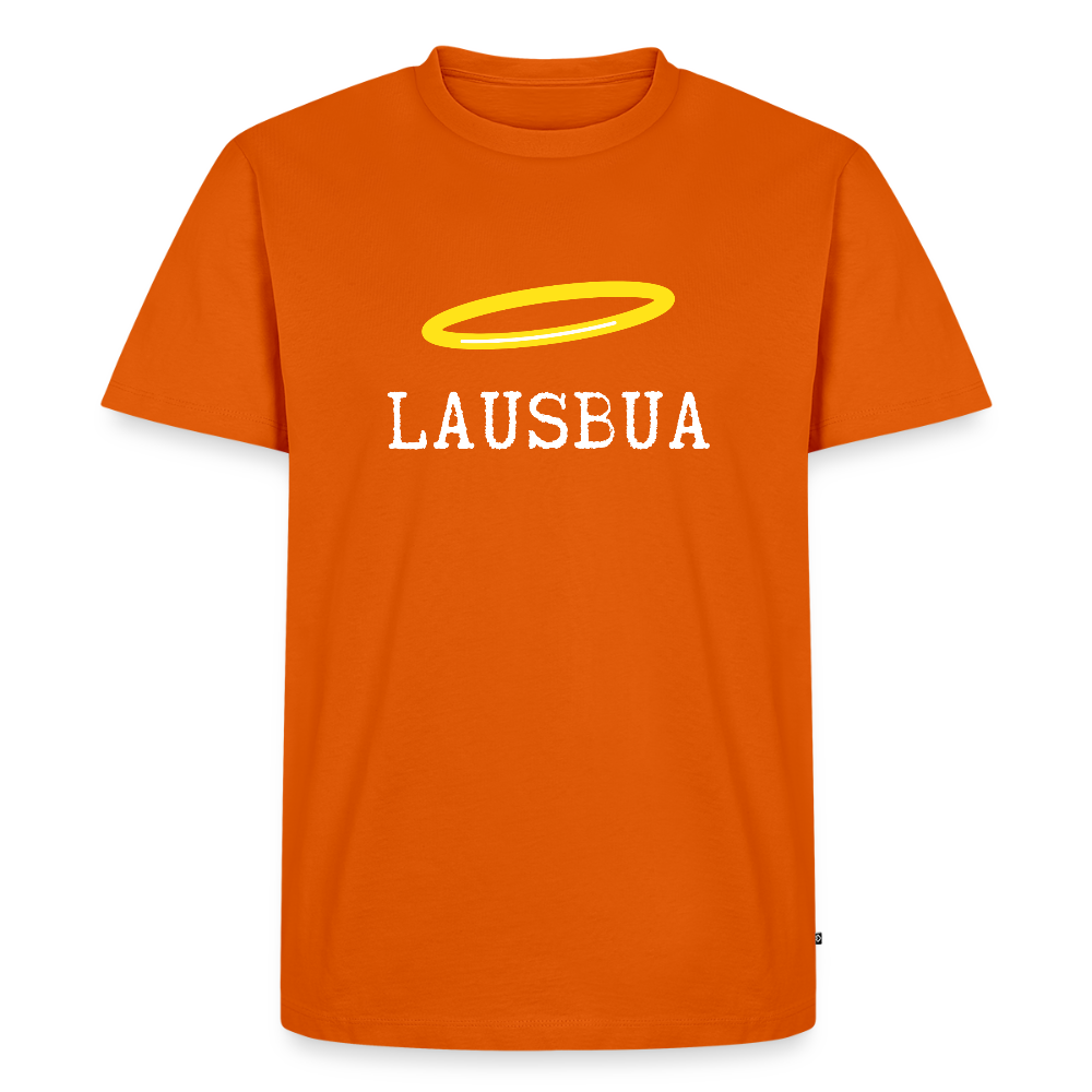 Lausbua, Männer Premium - T-Shirt - Orange 