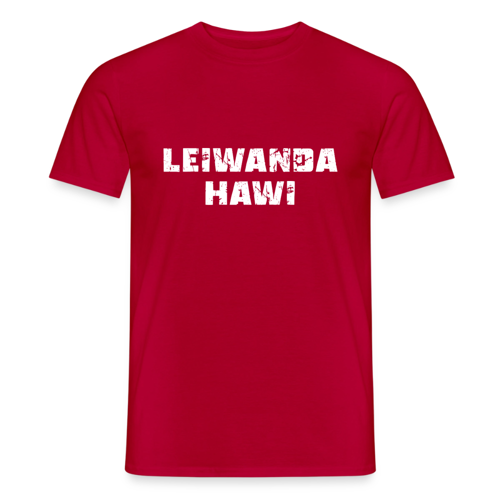 LEIWANDER HAWI, Männer T-Shirt - Rot