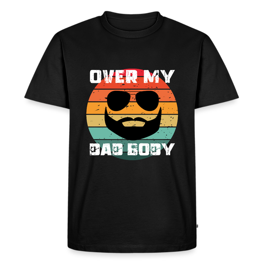 Over My Dad Body white, Men Premium T-Shirt - Schwarz