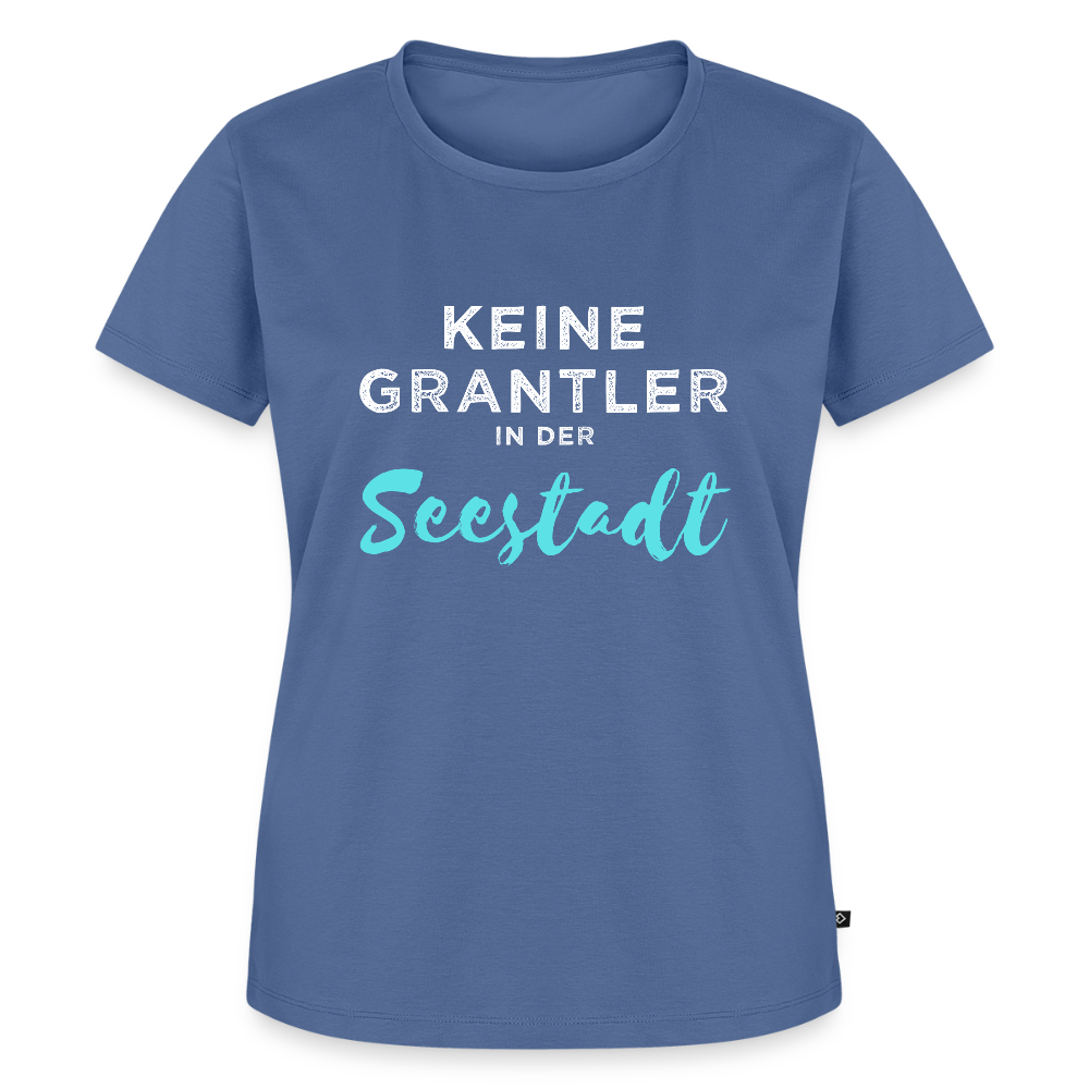 Keine Grantler in der Wiener Seestadt, Frauen Premium T-Shirt - Taubenblau