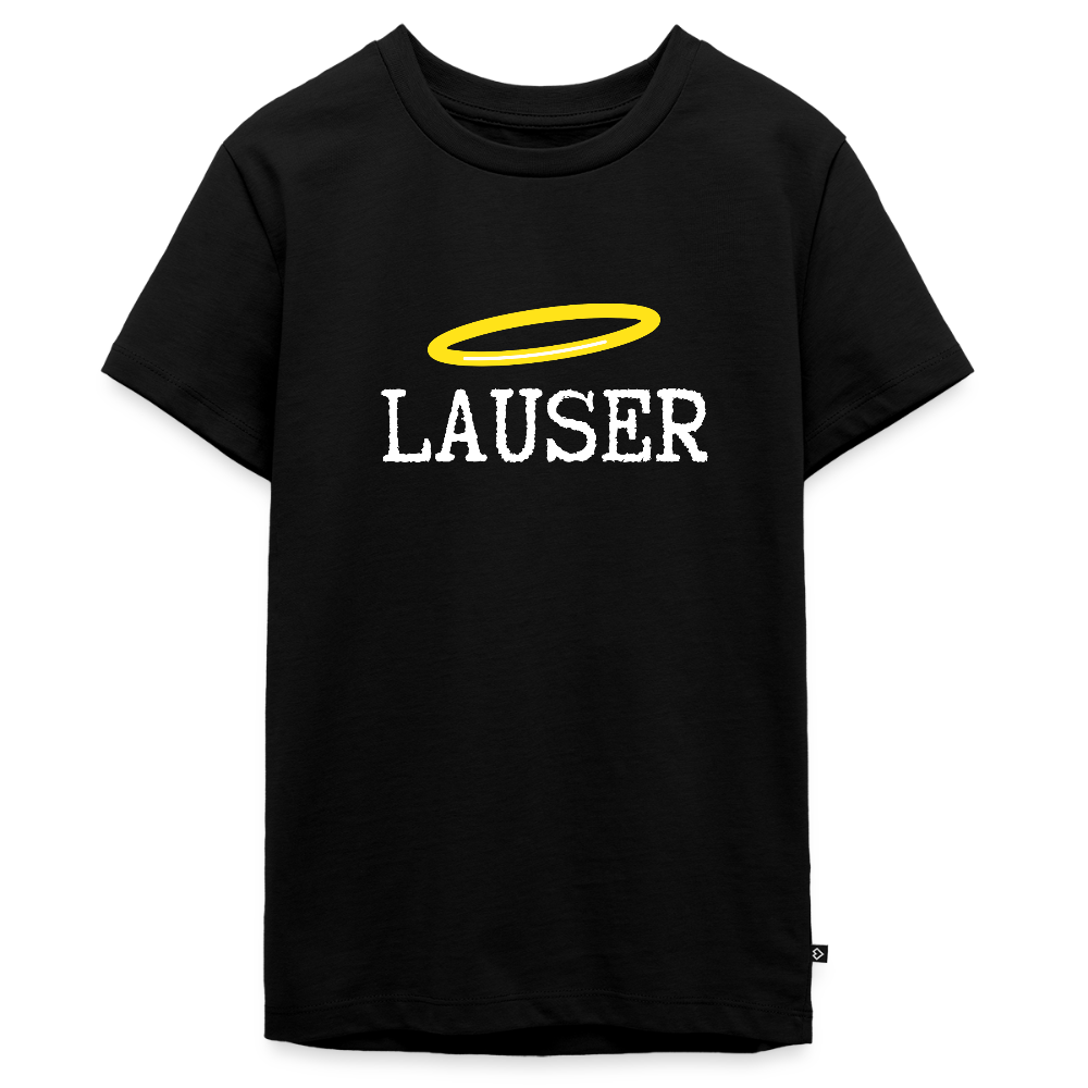 Lauser, österreichischer Lausbub - Teenager (10 - 12 J.) Premium T-Shirt - Schwarz