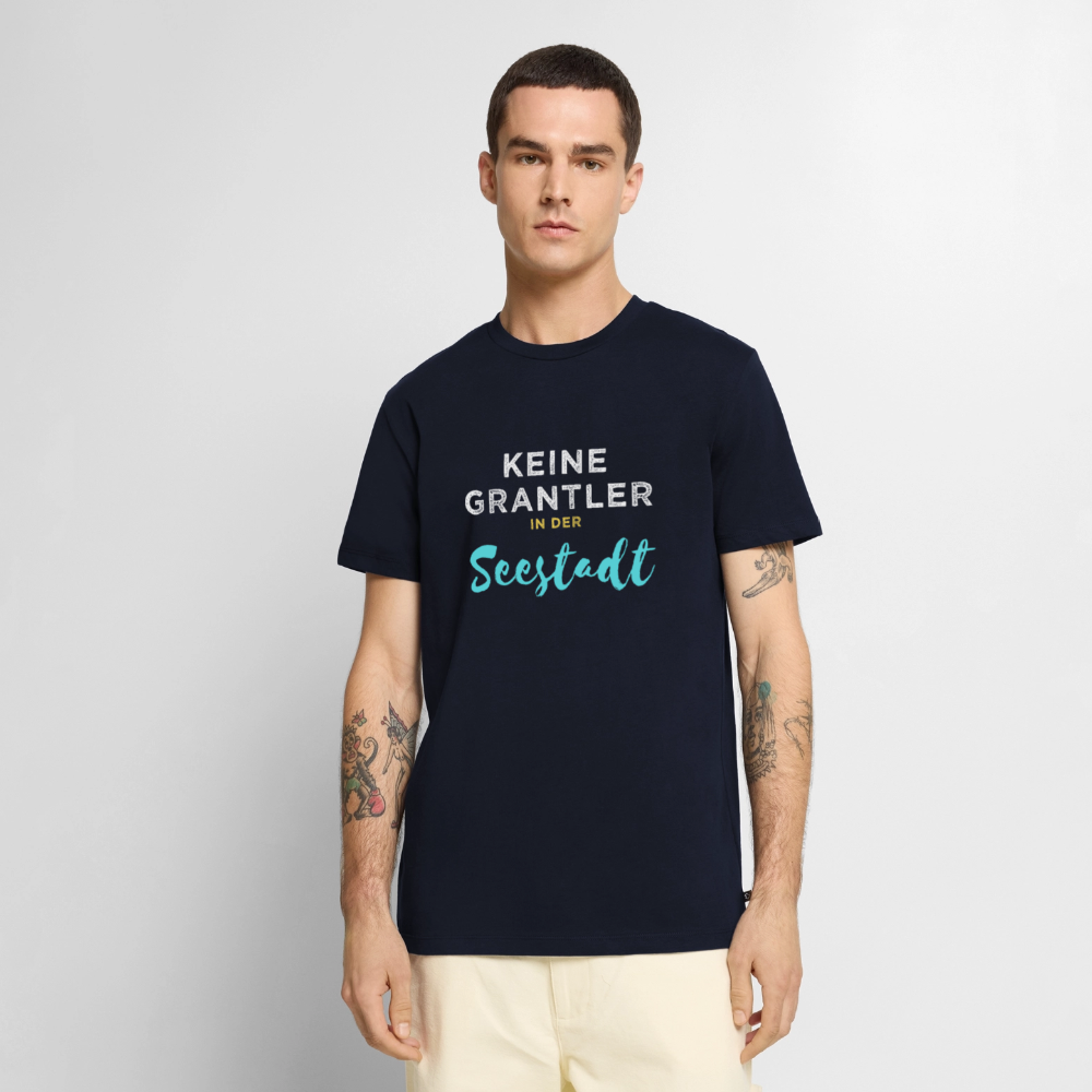 Keine Grantler in der (Wiener) Seestadt, Männer Premium T-Shirt - Navy