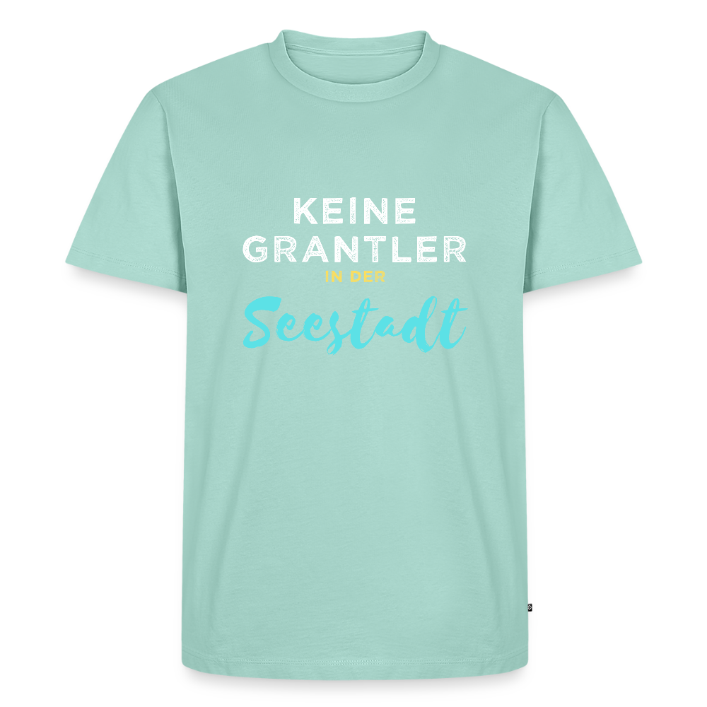 Keine Grantler in der (Wiener) Seestadt, Männer Premium T-Shirt - Mint 