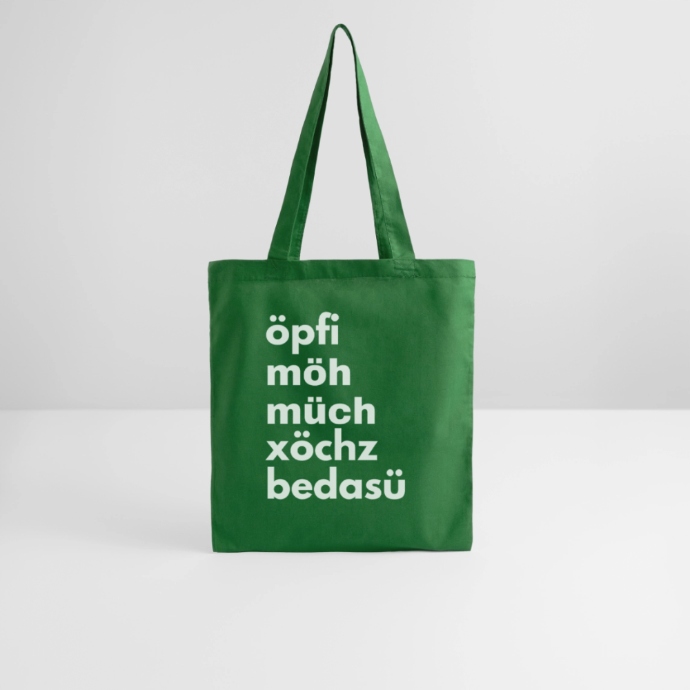 Einkaufsliste, Sackerl - Fichte