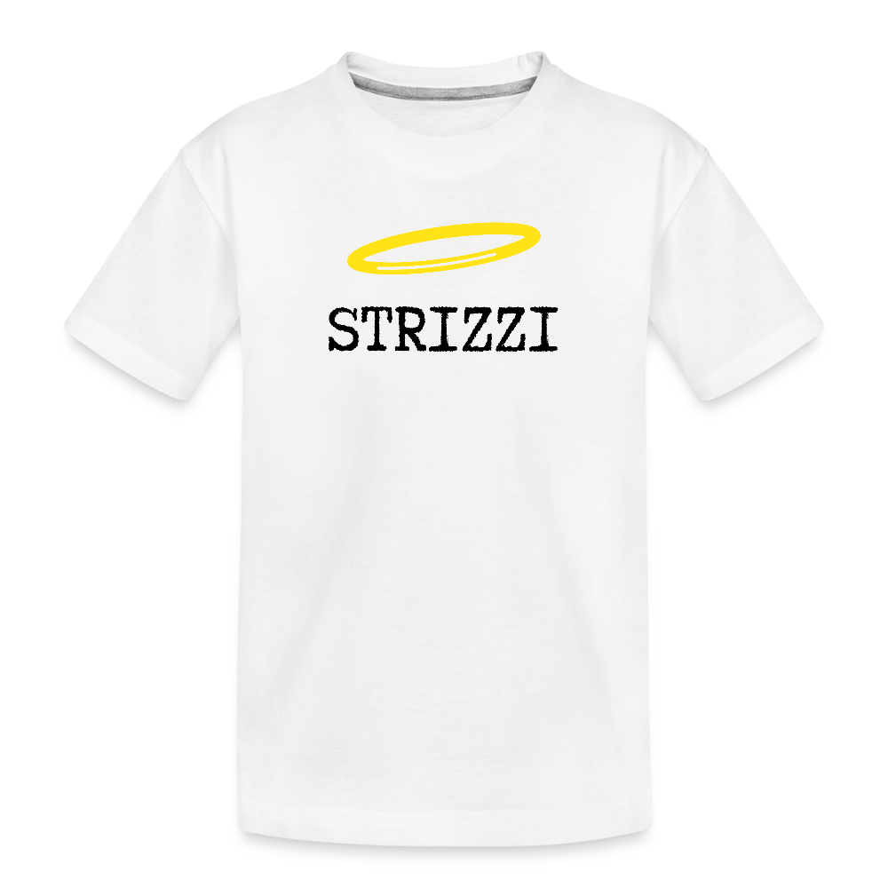 Strizzi, Kinder (2 - 8 Jahre) Premium Bio-T-Shirt - Weiß