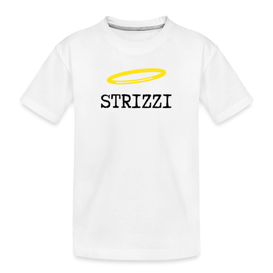 Strizzi, Kinder (2 - 8 Jahre) Premium Bio-T-Shirt - Weiß