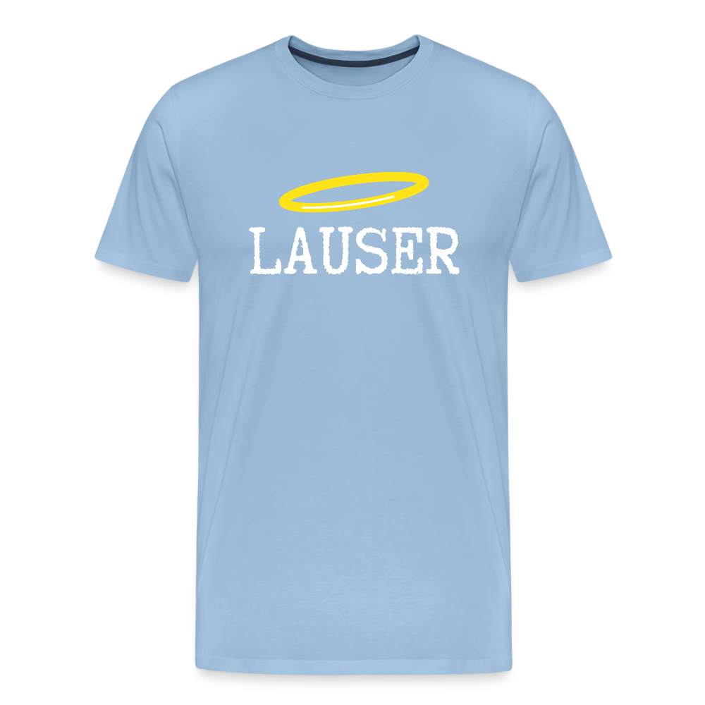 Lauser, österreichischer Lausbub - Männer Premium T-Shirt - Sky