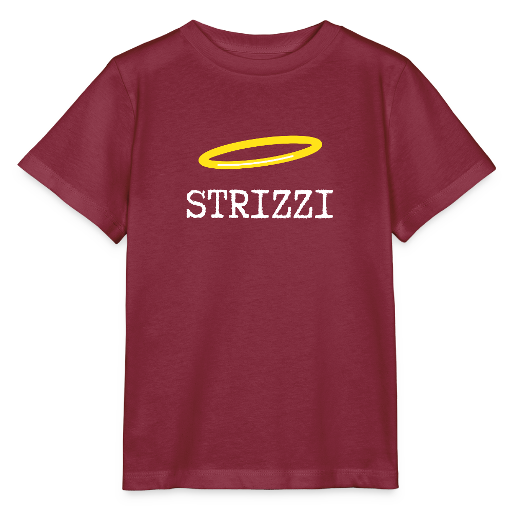 Strizzi, Stanley/ Stella Kinder (2 - 8 Jahre) Premium Bio-T-Shirt - Burgunderrot