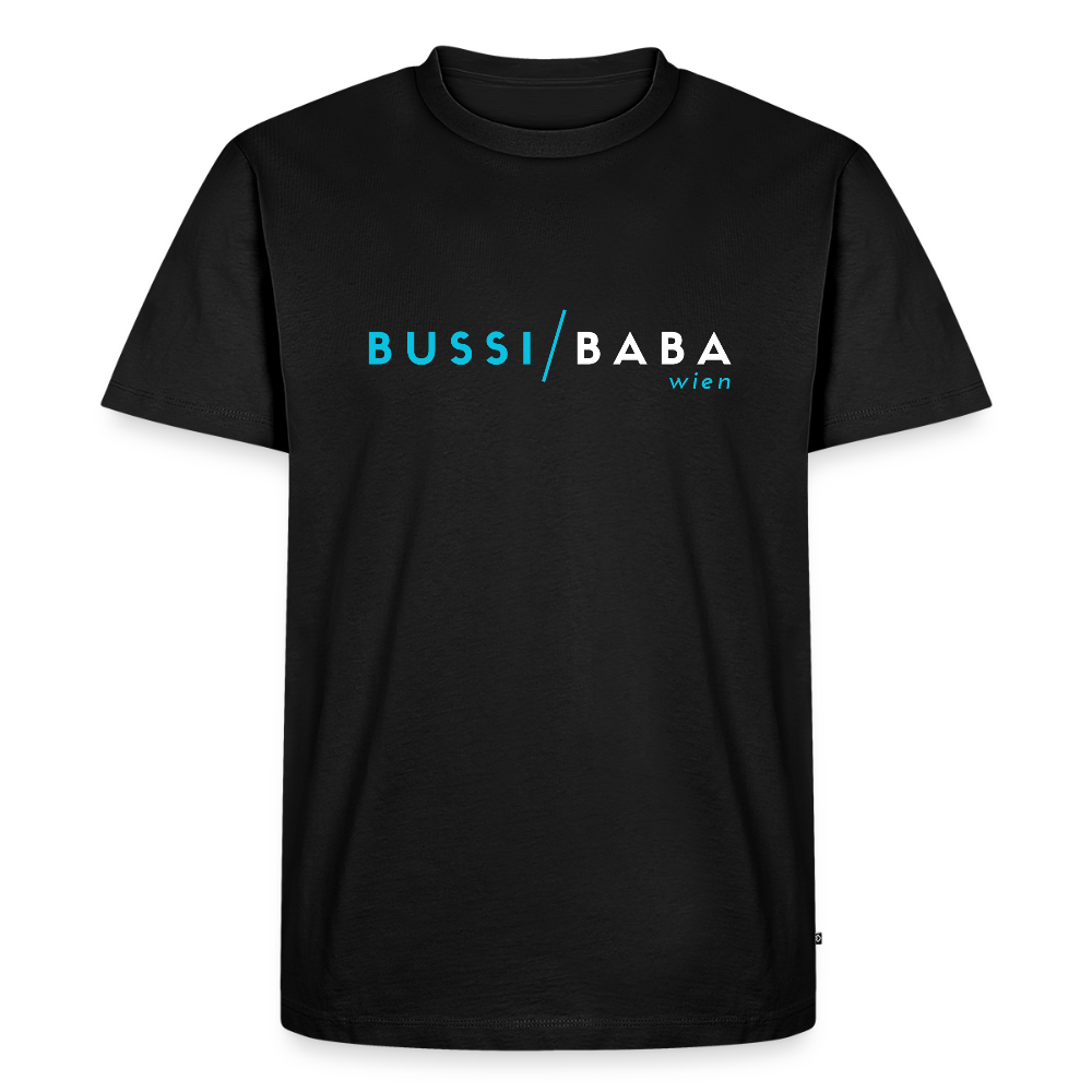 Bussi / Baba Wien aquablau, Männer Premium T-Shirt - Schwarz