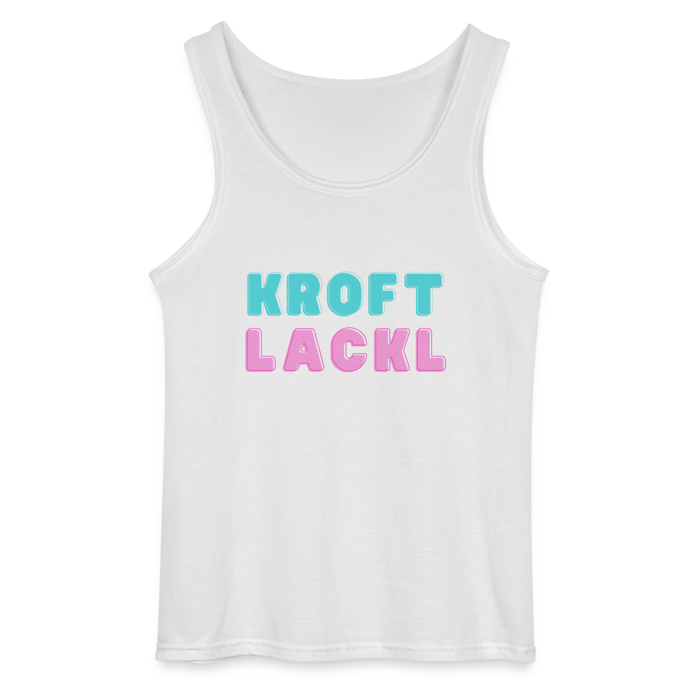 Kroftlackl, Männer Tank Top - Weiß