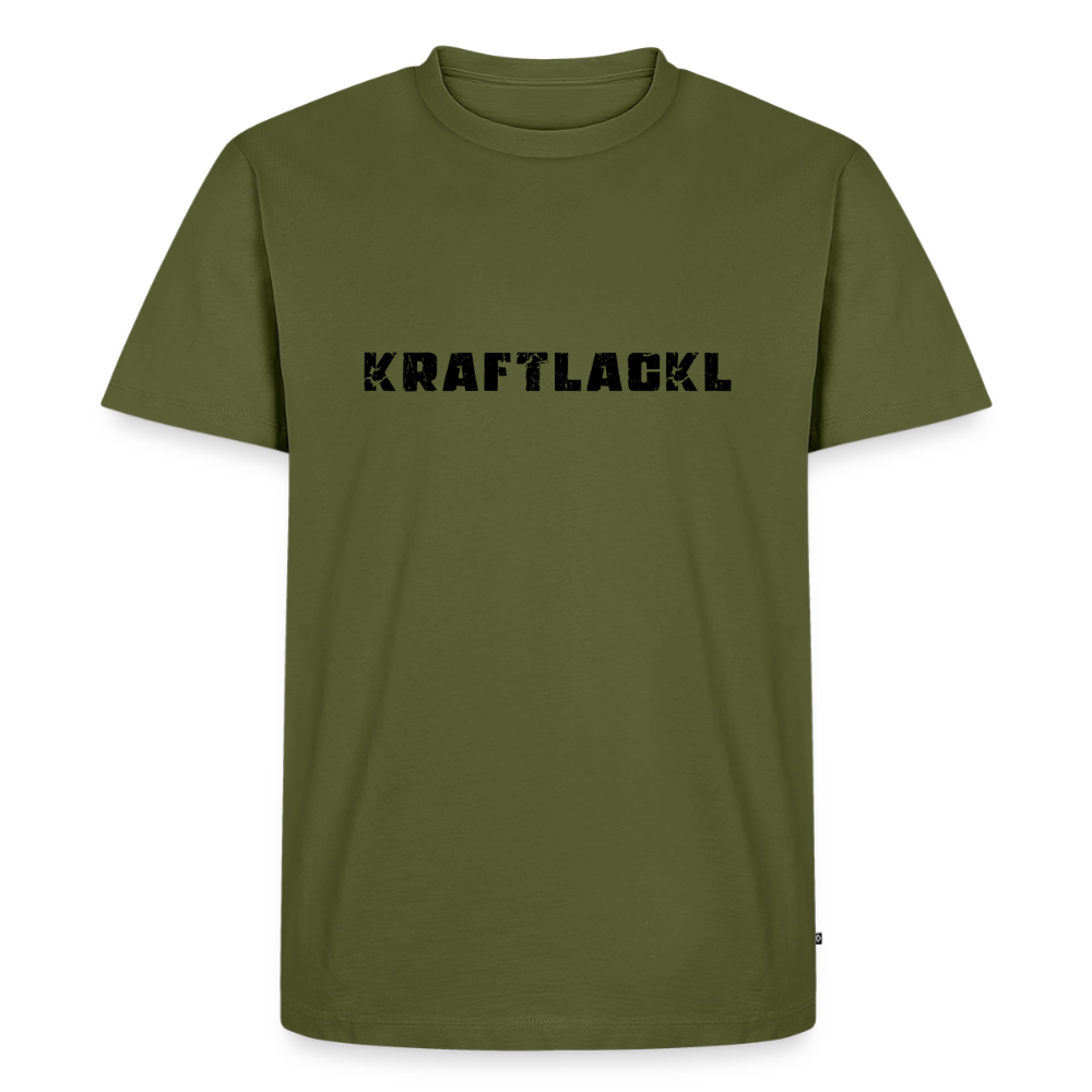 Kraftlackl, Männer Premium T-Shirt - Khaki