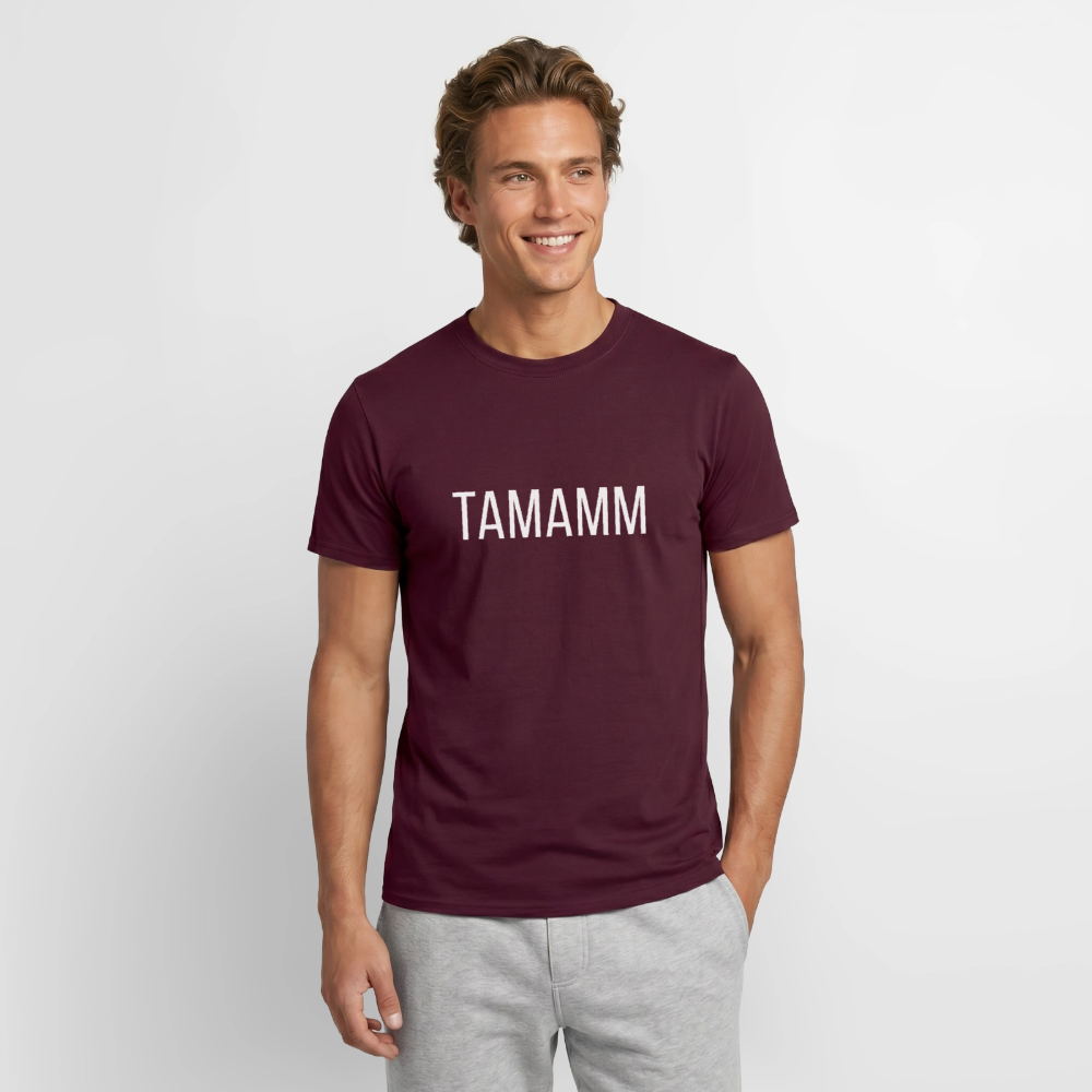 TAMAMM, Männer T-Shirt - Ziegelrot