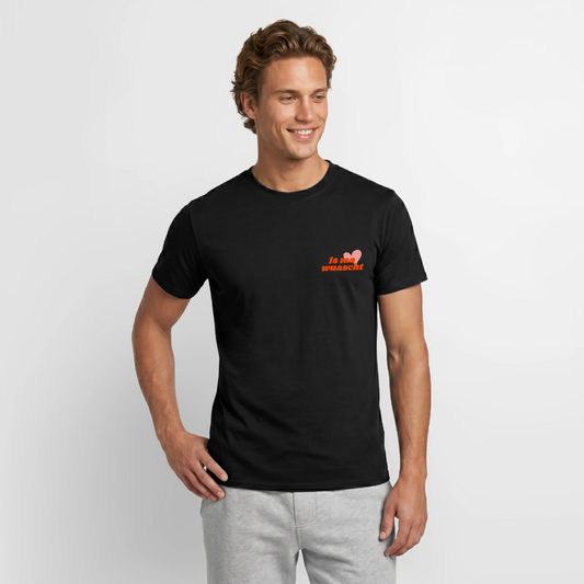Is ma wuascht, Männer T-shirt - Schwarz