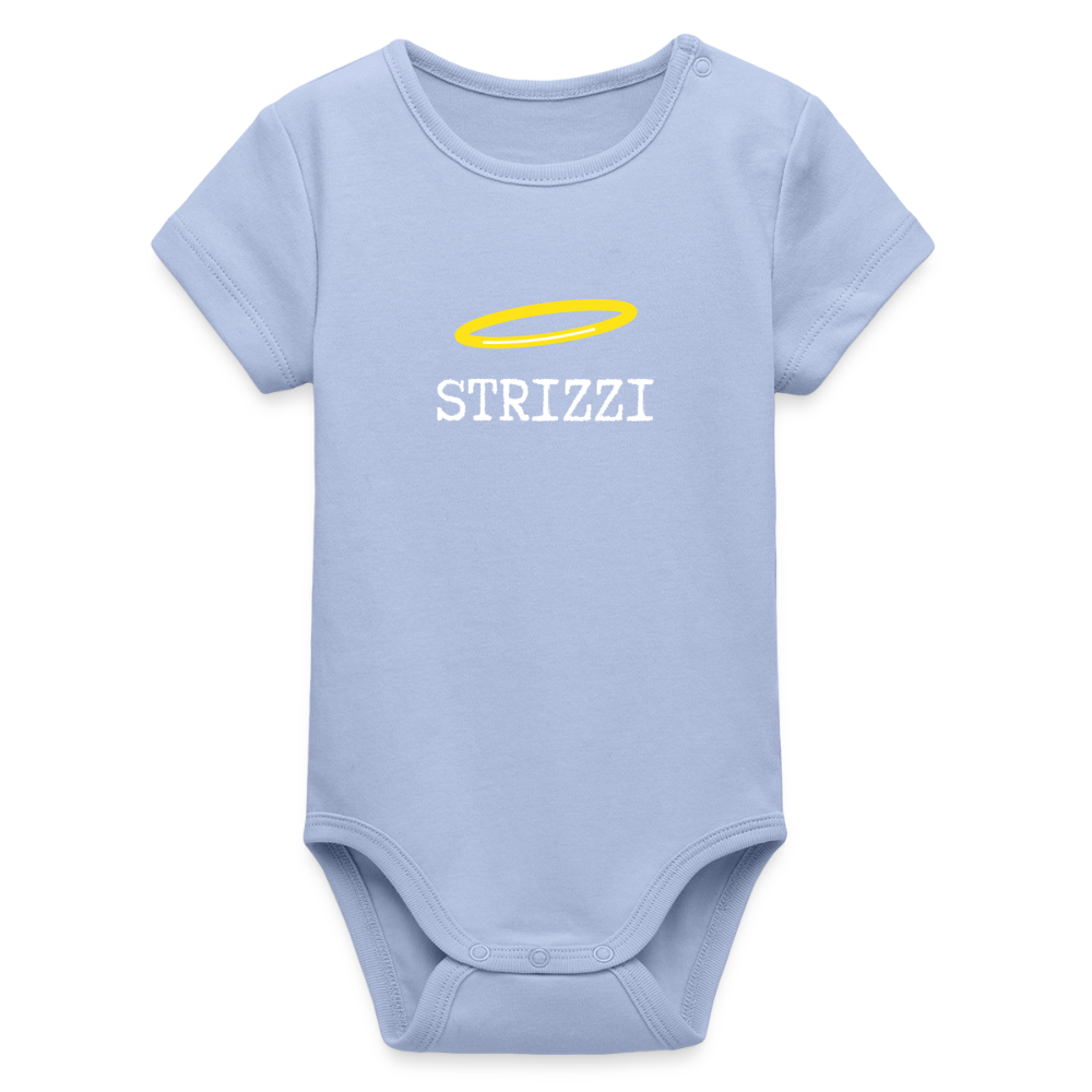 STRIZZI,  Bio Baby-Body (kurzarm) - Sky