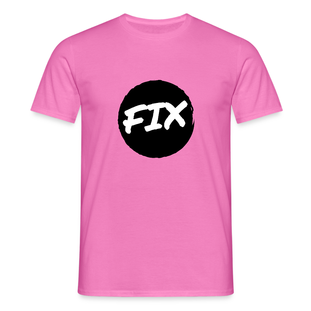 Fix - 100% sicher, fix hoit Oida ;-) Wiener Spruch, Männer T-Shirt - Pink
