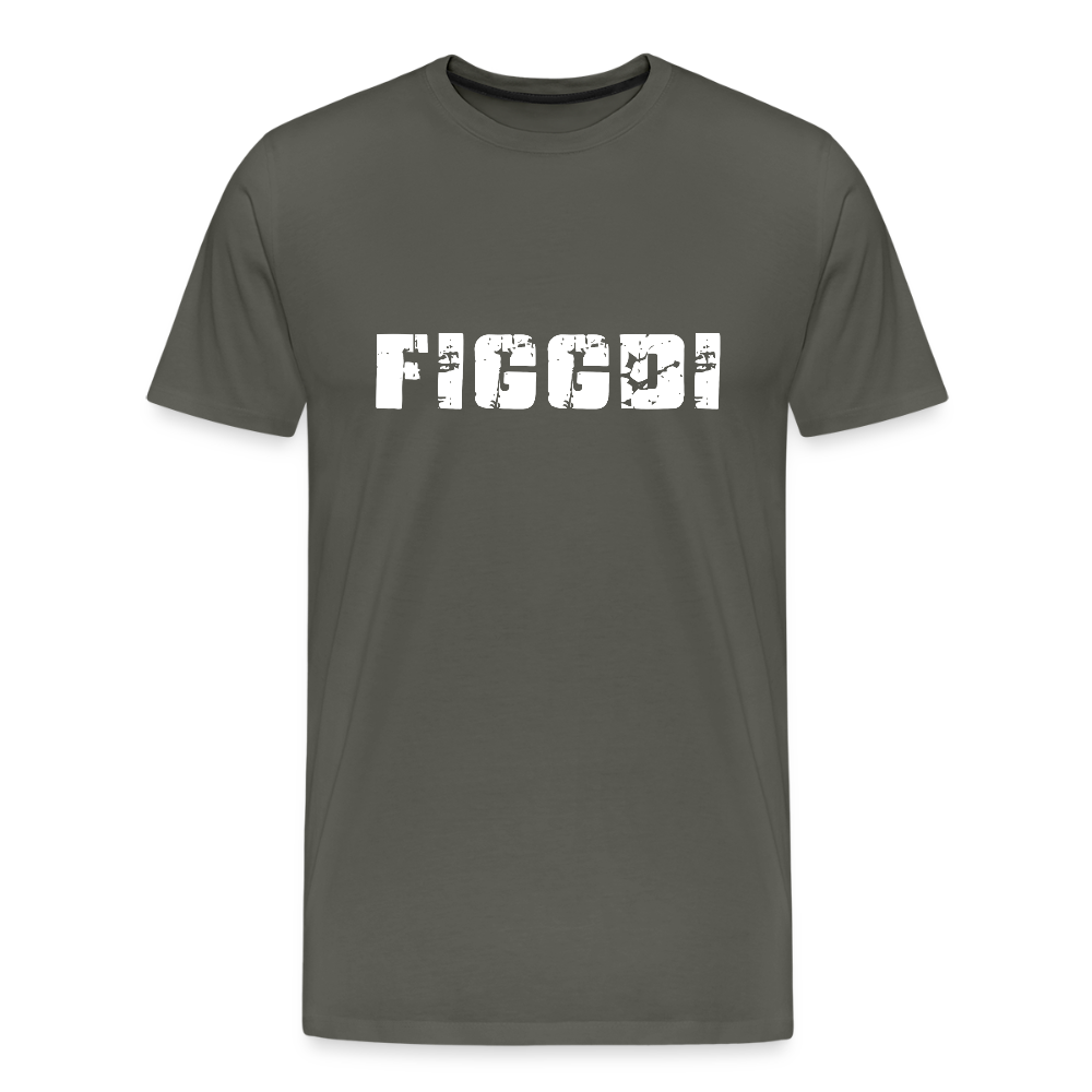 Figgdi - Allemannisch für "Kannst mich gern haben" ;-)  Männer Premium T-Shirt - Asphalt