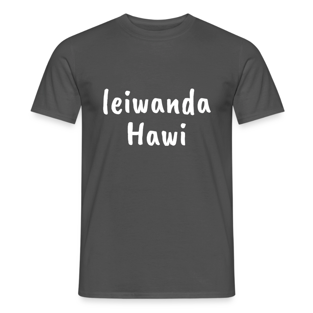 leiwanda Hawi, Männer T-Shirt - Anthrazit