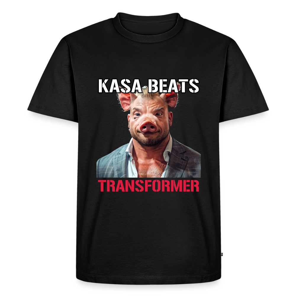 KASA BEATS - TRANSFORMER, Men Premium T-Shirt - Schwarz