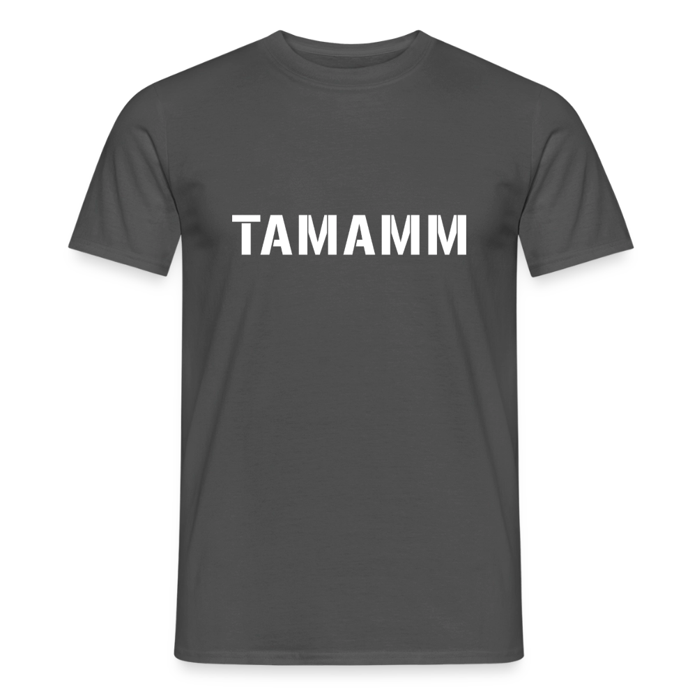 TAMAMM (Military Style), Männer T-Shirt - Anthrazit