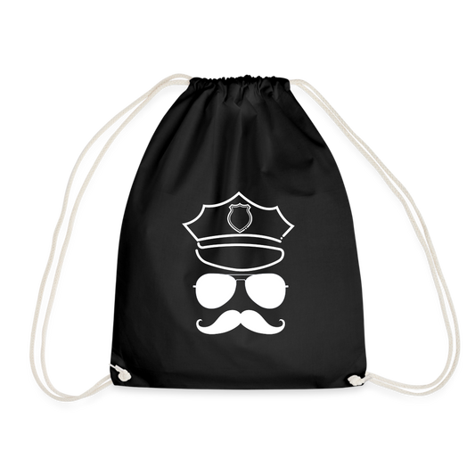 Hot Daddy, Gym/ Beach Bag - Turnsackerl (dt. Turnbeutel) - Schwarz