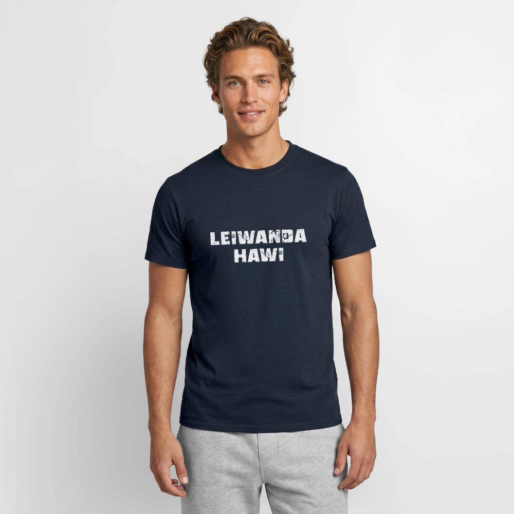 LEIWANDER HAWI, Männer T-Shirt - Navy