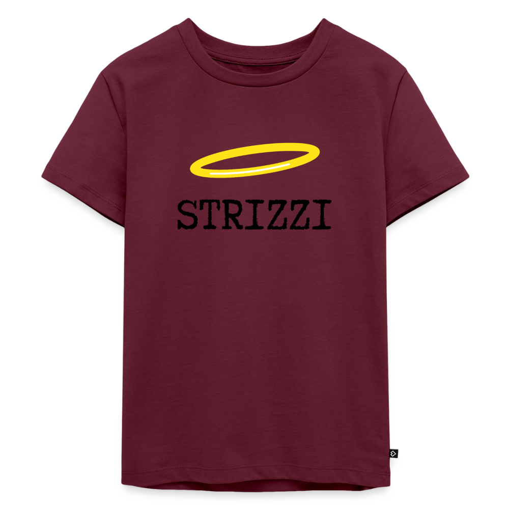 Strizzi, Kinder Bio T-Shirt (2-8 Jahre) - Burgunderrot