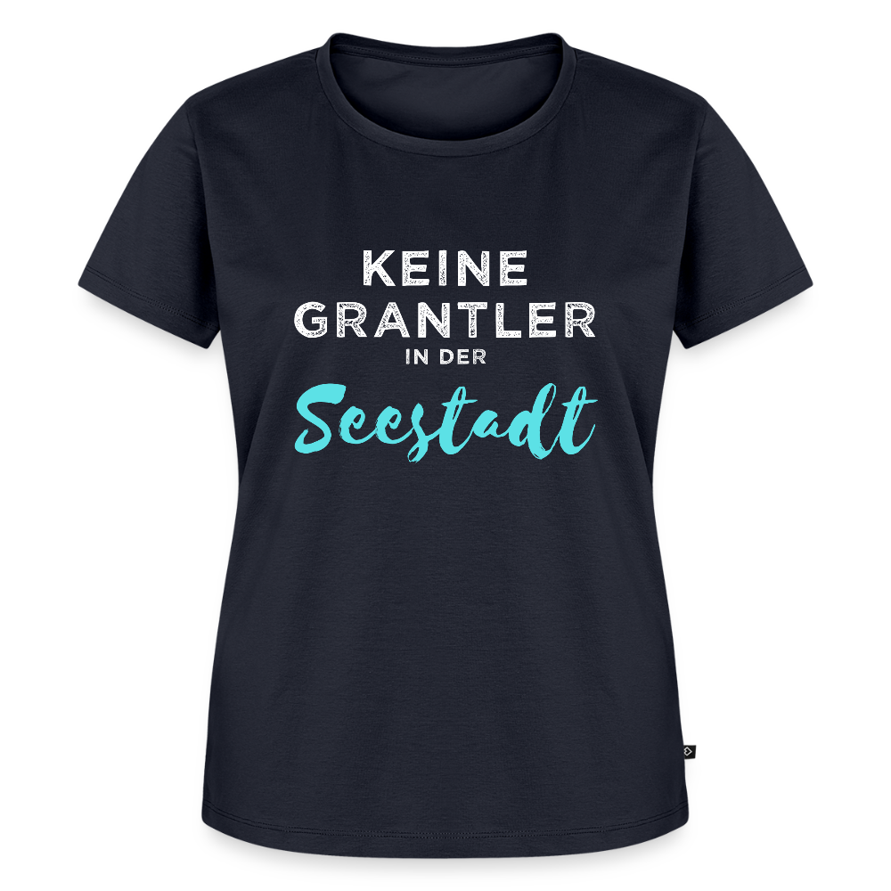 Keine Grantler in der Wiener Seestadt, Frauen Premium T-Shirt - Navy