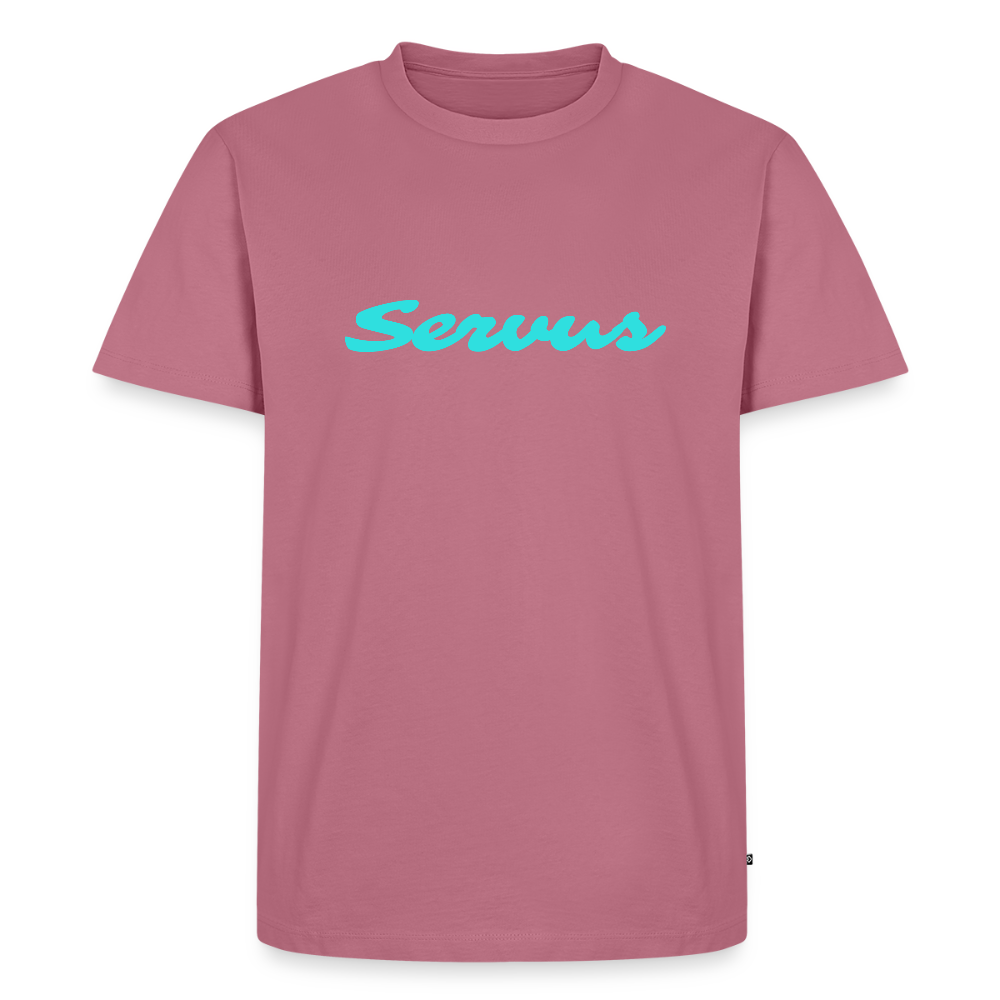 Servus (dt. Hallo), Männer Premium T-Shirt - Mauve