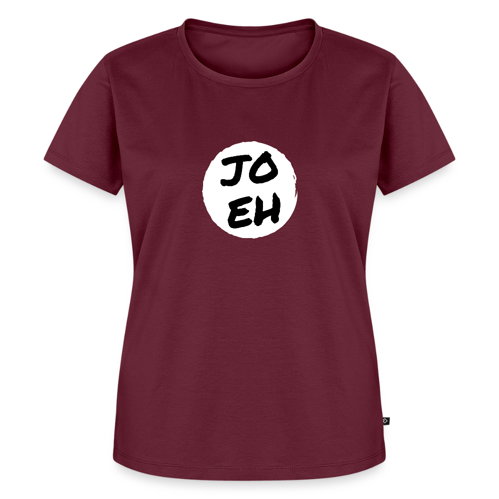 Jo eh - Ja, werde ich sicher eh nicht machen ;-)  Frauen Premium T-Shirt - Burgunderrot