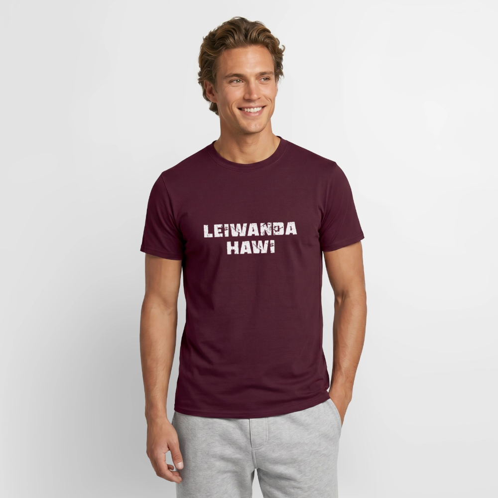 LEIWANDER HAWI, Männer T-Shirt - Ziegelrot