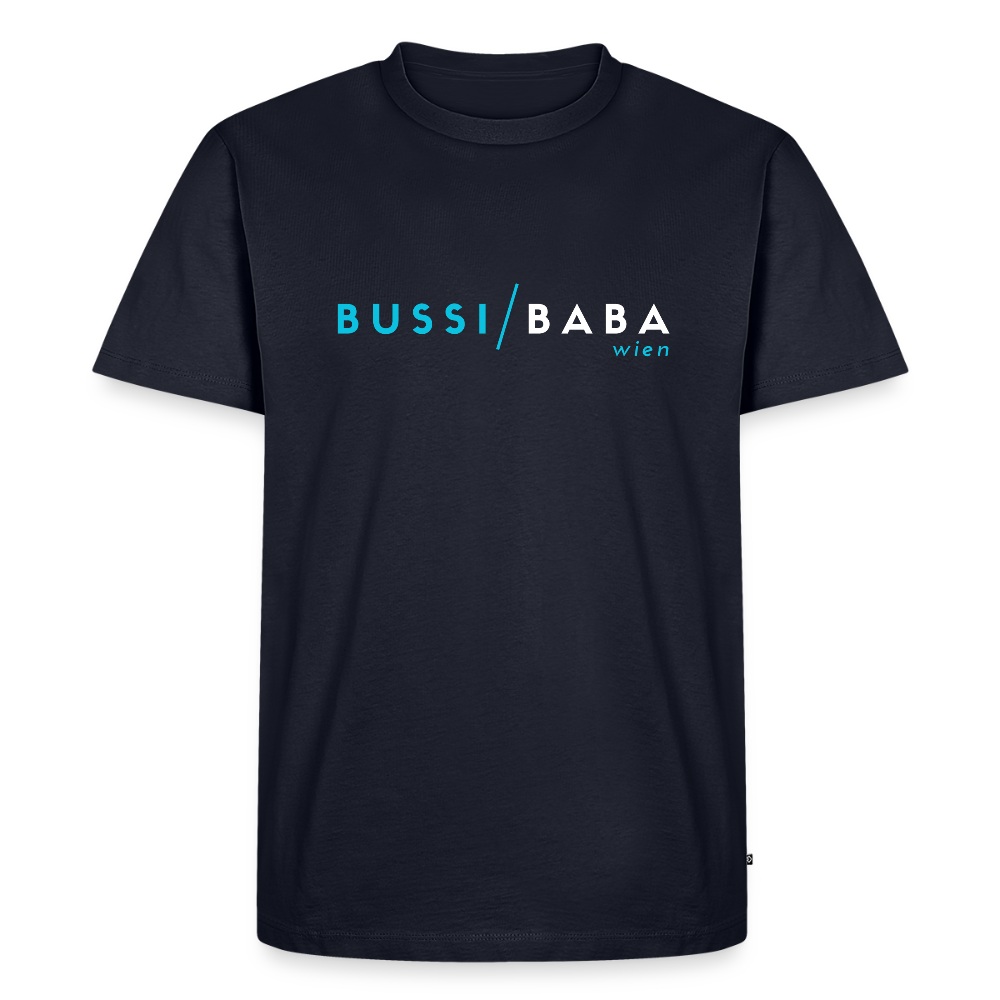 Bussi / Baba Wien aquablau, Männer Premium T-Shirt - Navy